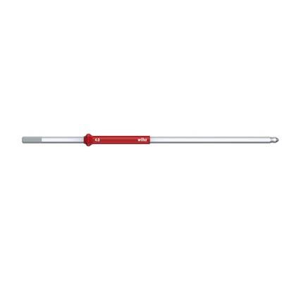 Profilé en aluminium rouge au plafond en tant qu'élément de construction sèche.