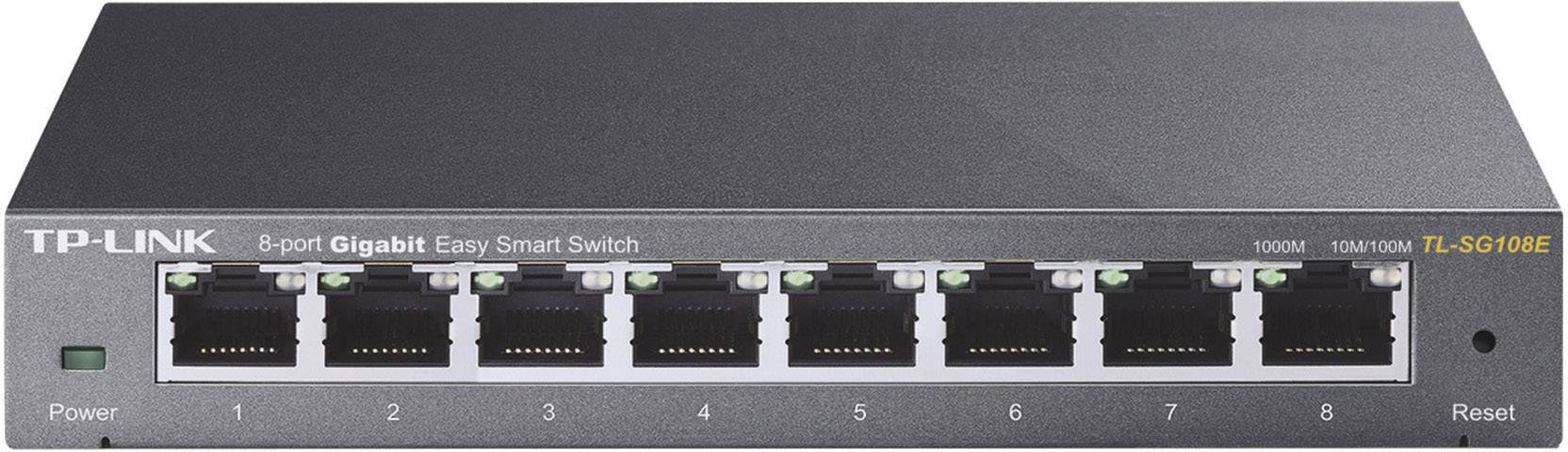 TP-Link TL-SG108E network switch Managed L2 Gigabit Ethernet (10/100/1
