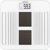 Soehnle Solar Star Pèse-personne numérique 63341 Plage de pesée (max.)=150 kg blanc avec panneau solaire