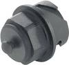 Capuchon anti-poussière STX V1 pour connecteur, version 1 Telegärtner 100022769 Capuchon de protection noir 1 pc(s)
