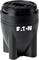 Un support de composant électronique noir cylindrique avec le logo 'EATON' imprimé dessus.