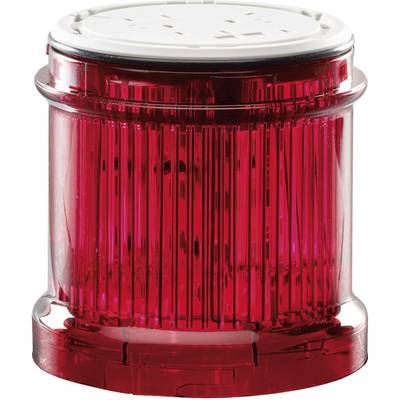 Récipient rouge transparent avec un couvercle blanc sur le dessus.