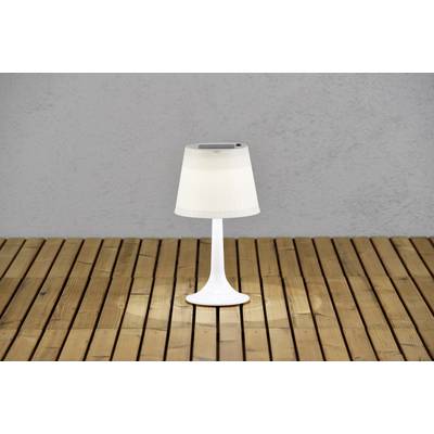 Lampe de table solaire Konstsmide Assis Sitra 0.5 W N/A blanc