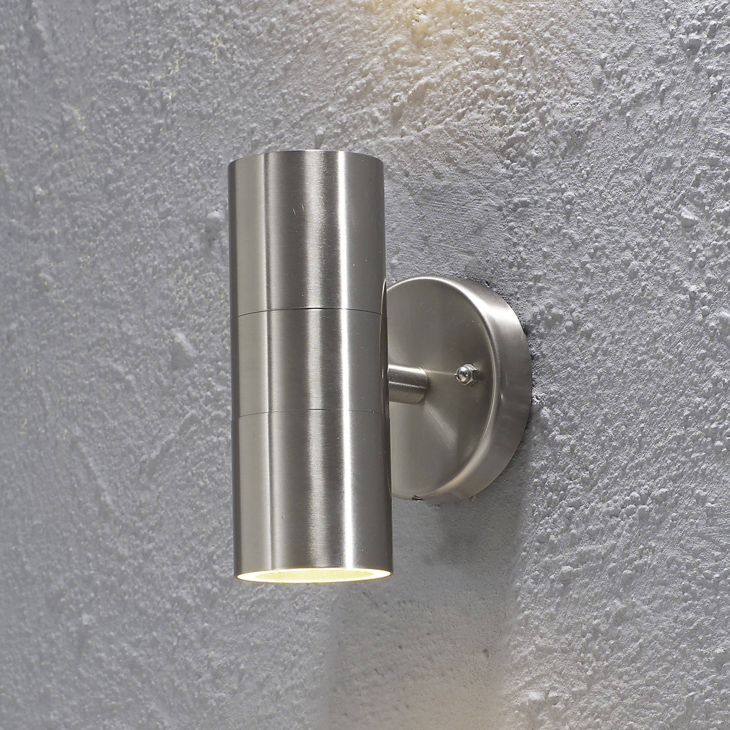 Applique murale extérieure Modena Up & Down Big GU10 acier inoxydable 7571-000 Konstsmide