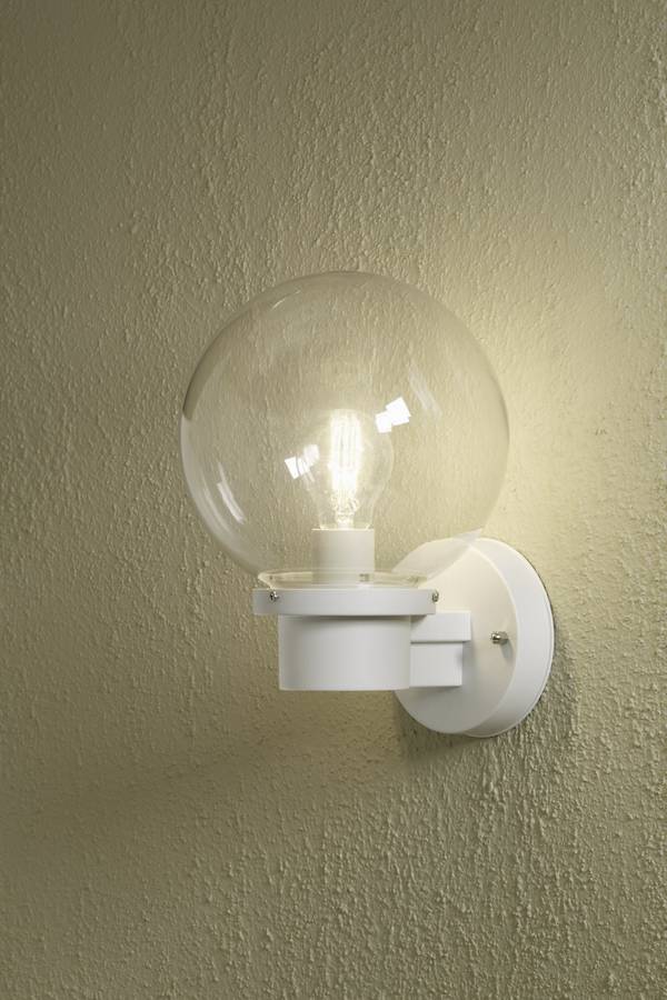 Konstsmide Nemi Twighlight 7322-250 Applique extérieure  Ampoule à économie d'énergie, LED E27 60 W blanc