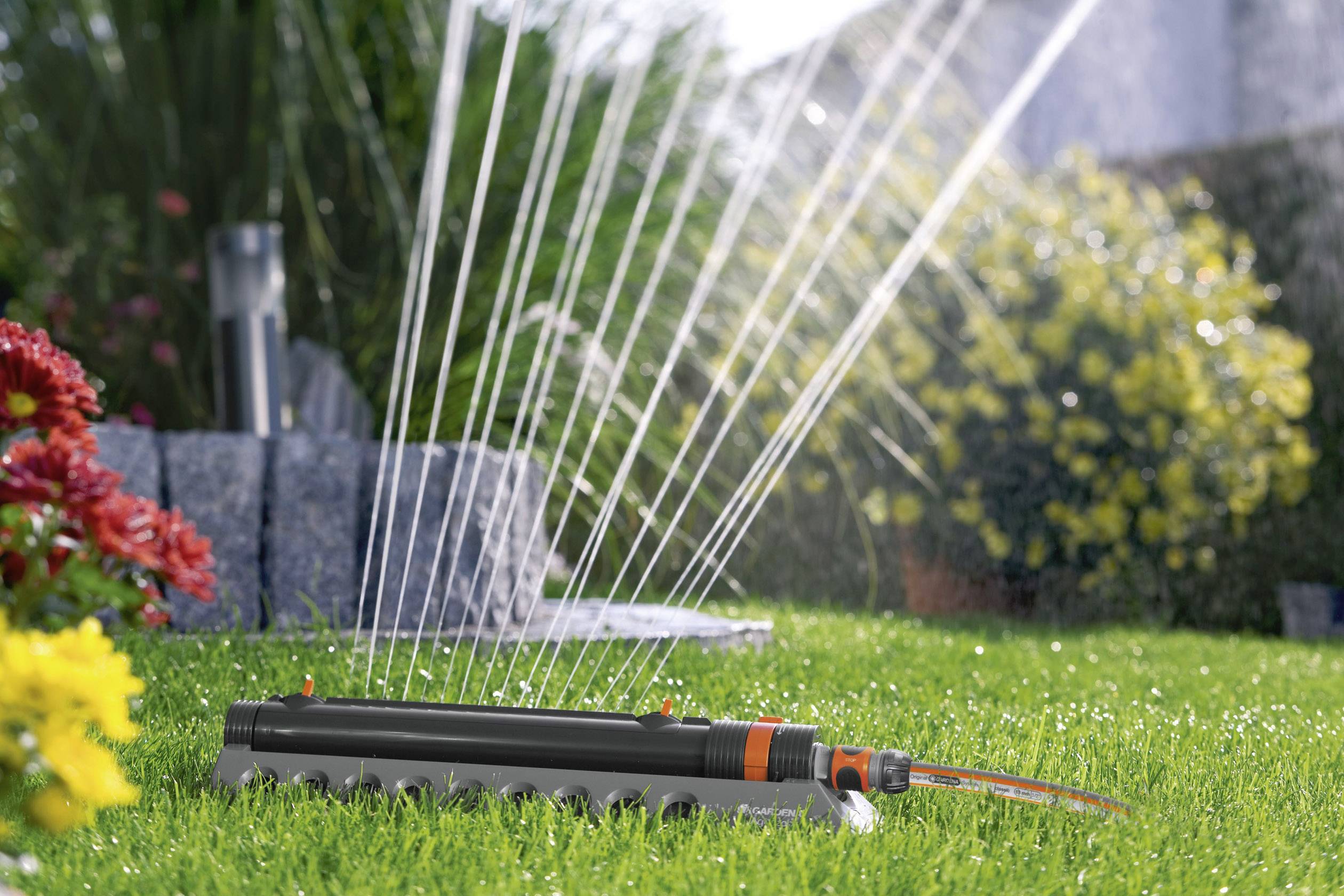 Arroseur Aquazoom 250/2 Comfort GARDENA Conrad.fr