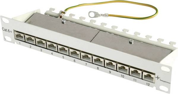 12 ports Telegärtner 100007002 CAT 6a 1 UH