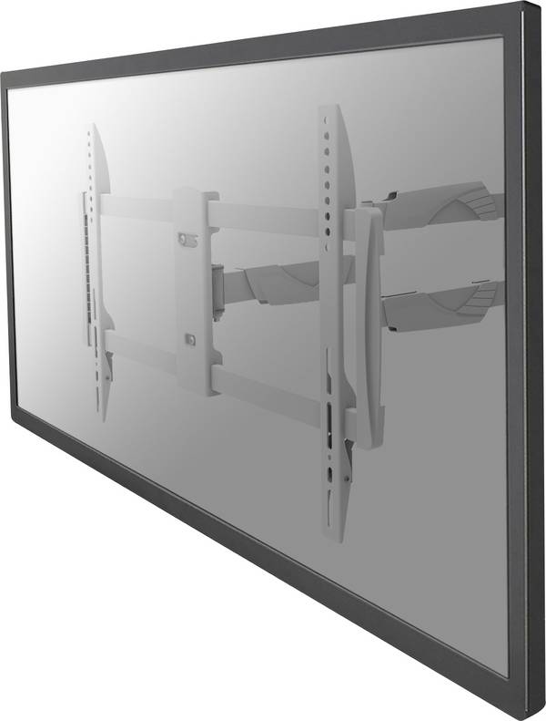 Support mural TV Neomounts NM-W460WHITE 81,3 cm (32") - 152,4 cm (60") inclinable, mobile, rotatif, extensible blanc