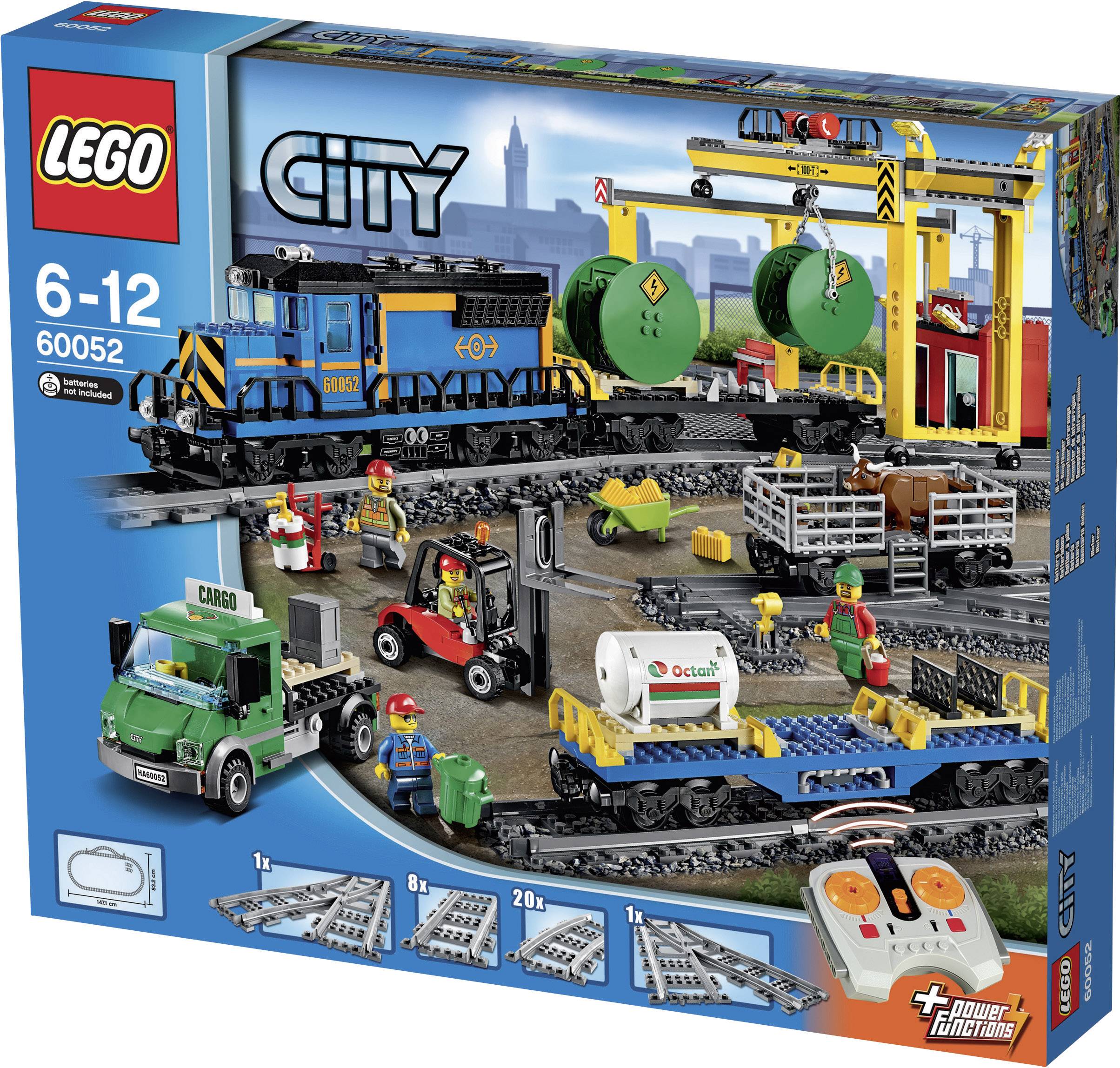 Lego city 60052 обзор