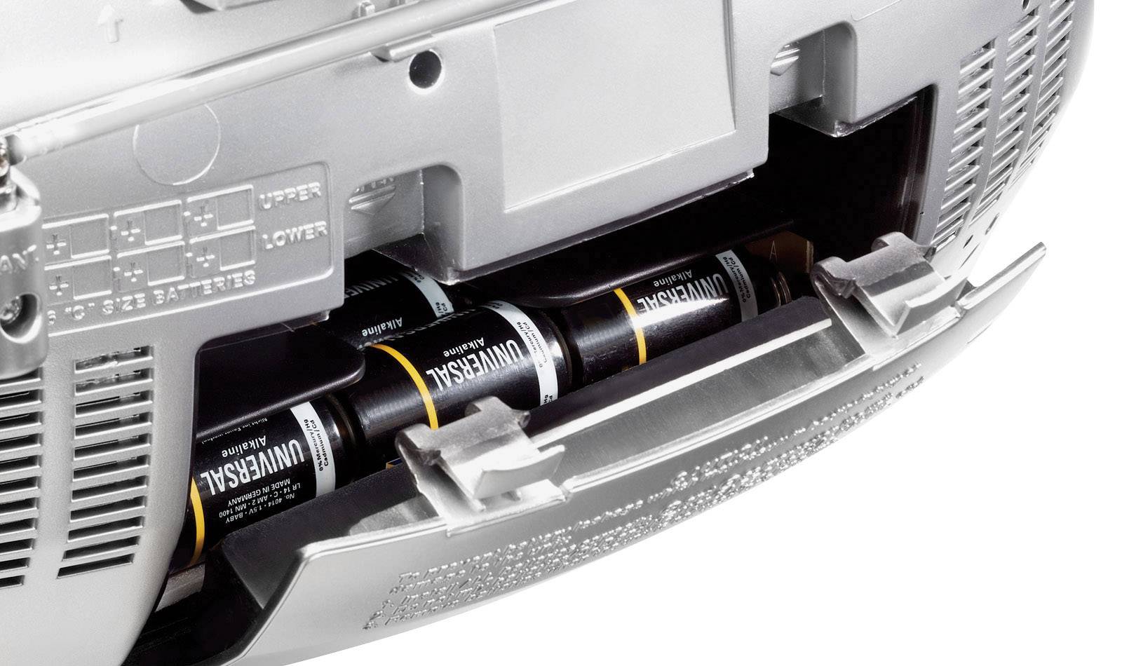 Karcher RR 510(N) Radio-lecteur CD FM CD, Cassette, USB argent-3