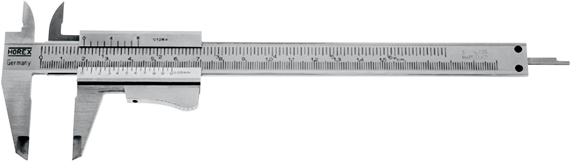 Horex Taschenmessschieber 150mm 0,05mm mit Momentfeststellung 2224516 Pied à coulisse de poche 150 mm