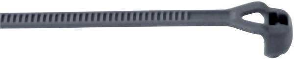Serre-câble Crantage crantage extérieur HellermannTyton 118-00074 V100R N/A naturel stabilisé à la chaleur, avec design de la tête arrondi 1 pc(s)