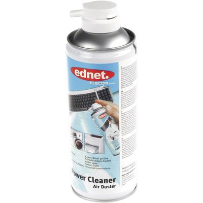 ednet 63004 Power Cleaner Spray d'air comprimé combustible 400 ml