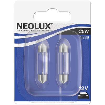 Ampoule navette Neolux N239 Standard C5W 5 W 1 paire(s)