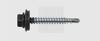 SWG 2114835420 Vis autoforeuse 4.8 mm 35 mm 6 pans extérieurs acier galvanisé 100 pc(s)