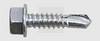 SWG 2116311910 Vis autoforeuse 6.3 mm 19 mm 6 pans extérieurs DIN 7504-K acier galvanisé 200 pc(s)