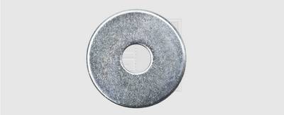 Rondelle large 4.3 mm 20 mm acier galvanisé 100 pc(s) SWG 41142020
