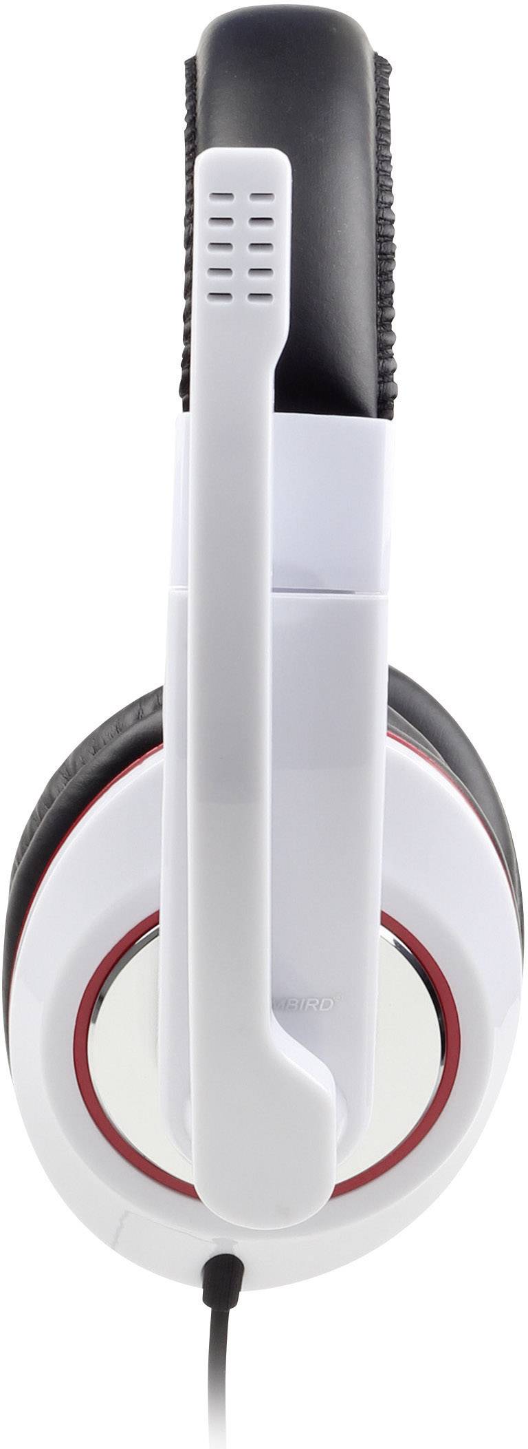 circum-aural Gembird MHS-001-GW blanc, noir-2