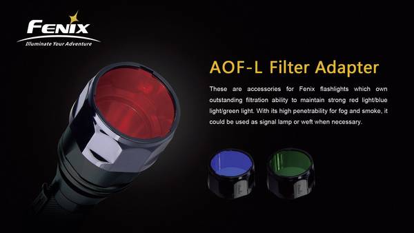 Fenix Light FENAOFLR rouge Convient pour (détails): Fenix E40, Fenix E50, Fenix TK22, Fenix RC15, Fenix LD41
