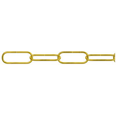 dörner + helmer 153171 Chaîne décorative laiton acier 5 m
