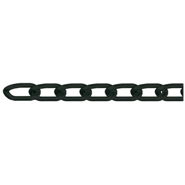 dörner + helmer 171641 Chaîne à anneaux soudés noir acier  10 m