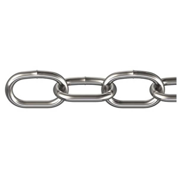 dörner + helmer 171963 Chaîne en acier inox argent acier inoxydable A2 30 m