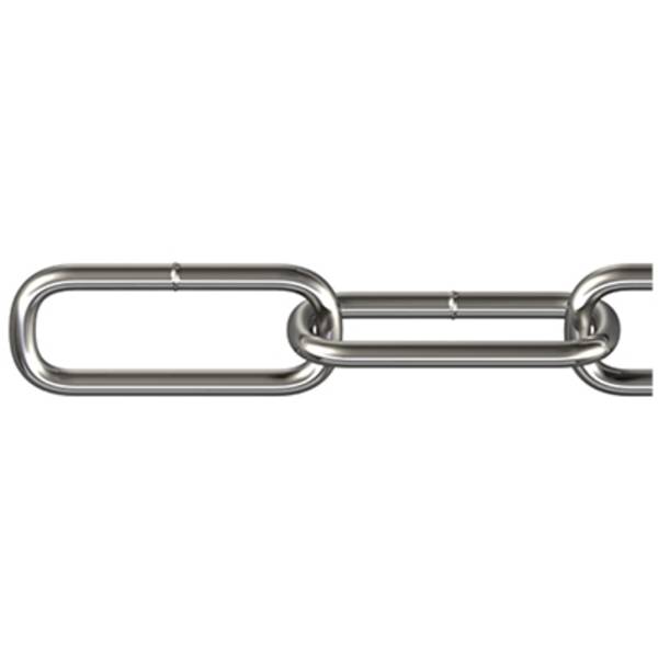 dörner + helmer 171978 Chaîne en acier inox argent acier inoxydable A2 30 m