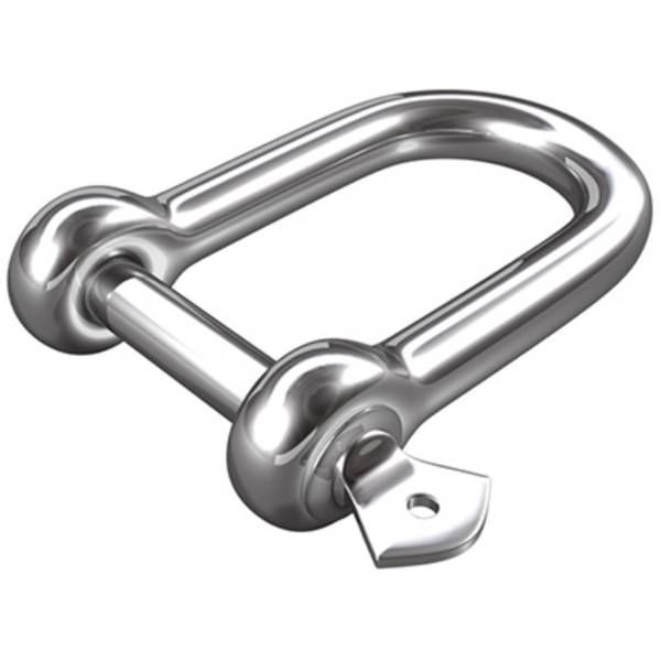 dörner + helmer 4918524 manille 100 kg 6 mm acier inoxydable A2  20 pc(s)