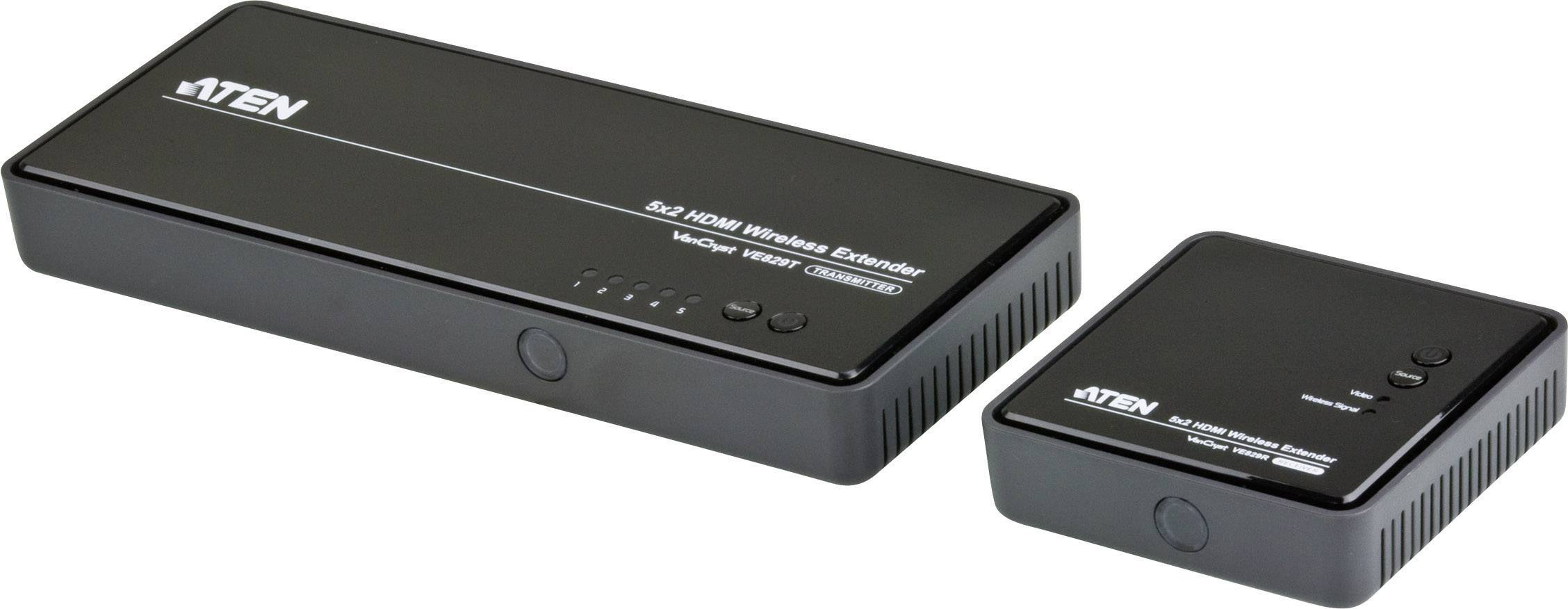 Set de transmission sans fil HDMI ATEN VE829ATG 30 m 5 GHz 1920 x