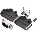 MH Connectors MHDPPK9-DB9P-K Kit embase SUB-D mâle 180 ° Nombre de pôles: 9 fût à souder 1 pc(s)