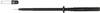 Pointe de touche de sécurité Stäubli SPP4-S/F 24.0238-21 enfichable 4 mm CAT II 1000 V noir 1 pc(s)