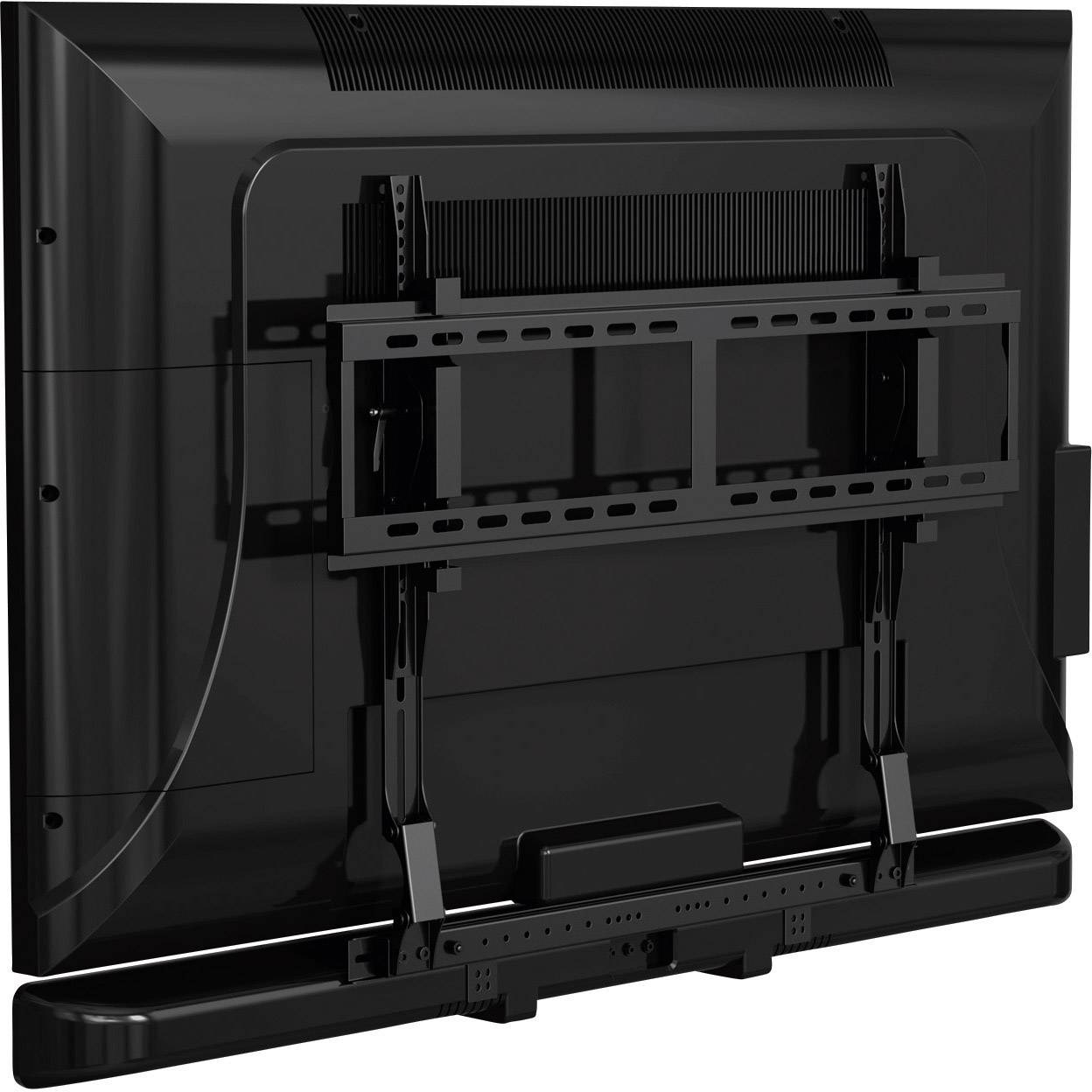 Support pour barre de son SpeaKa Professional SP4844500 inclinable + pivotant noir 1 pc(s