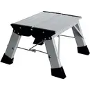 Marchepied double aluminium Krause Treppy PlusLine 130327 pliable Hauteur de travail (max.): 2.20 m 1.8 kg 1 pc(s)