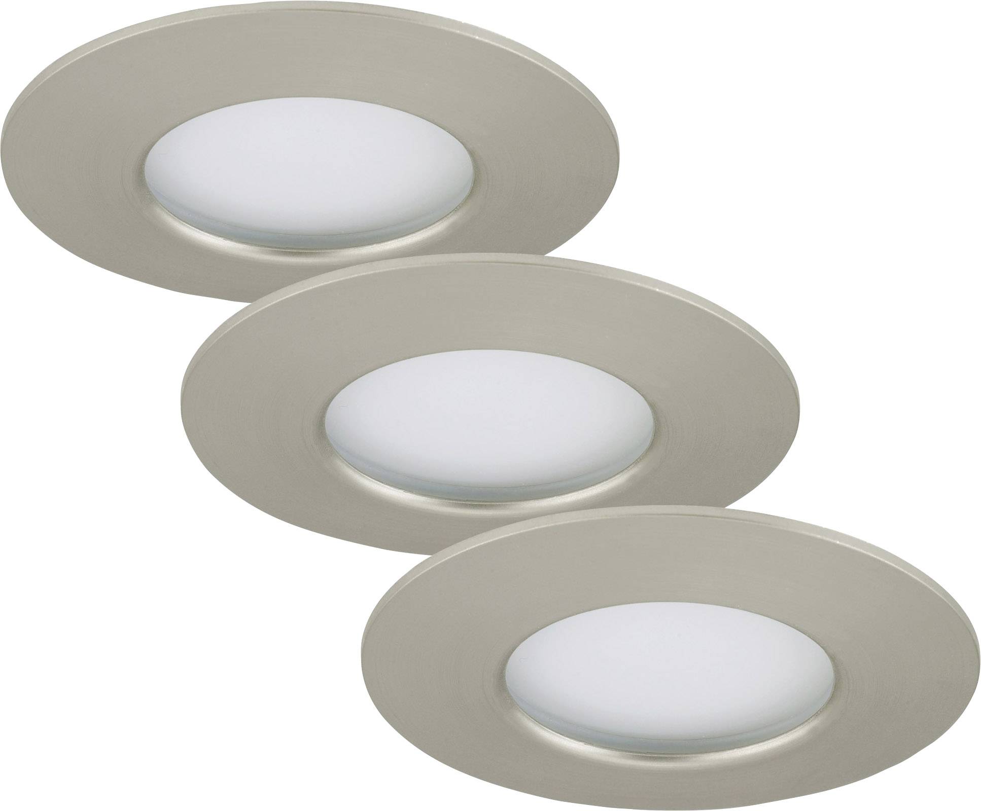 Spot LED encastrable pour salle de bains LED intégrée Briloner 7204-032
