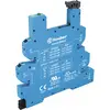 Finder 93.60.0.125 Support relais avec étrier de fixation, avec LED, avec protection antiparasite CEM Adapté pour série (relais): Finder série 34 Finder 34.51, Finder 34.81 Tray 1 pc(s)