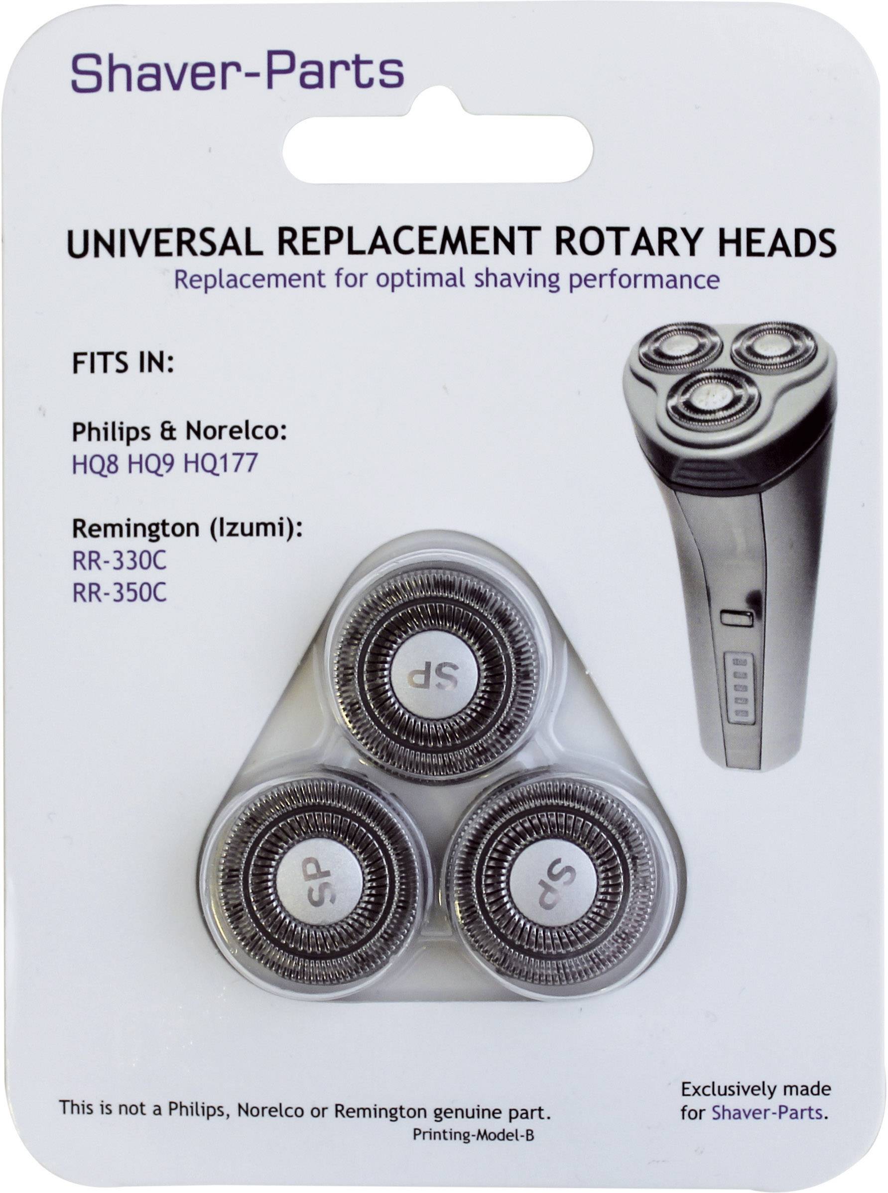 ScanPart für Philips HQ8, HQ9, HQ177 und Remington RR-330C, RR-350C noir