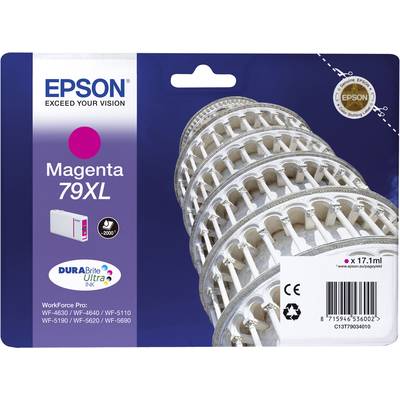 Epson Encre T7903, 79XL d'origine  magenta C13T79034010