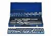 Assortiment de tarauds Mf3 – Mf20 Eventus by Exact 10745 métrique fin M3, M4, M5, M6, M8, M10, M12, M14, M16, M18, M20 48 pièces