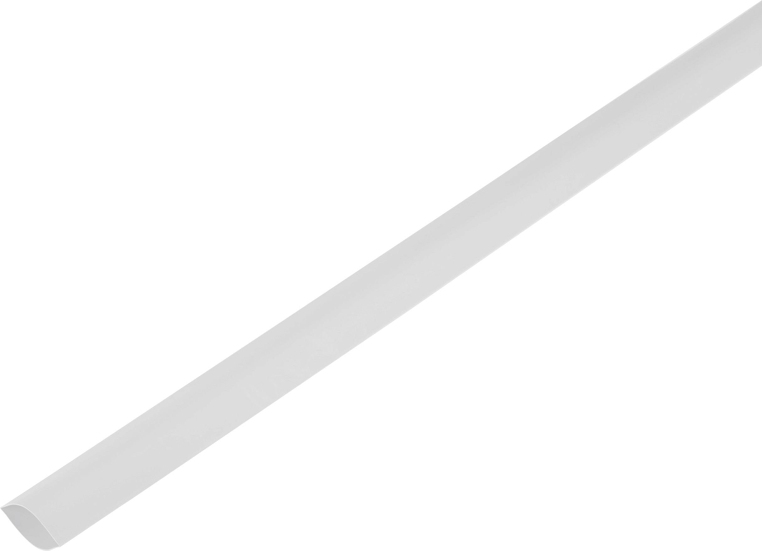 TRU COMPONENTS 1225500 Gaine thermorétractable sans colle blanc 25 mm 12.50 mm Taux de retreint:2:1 Marchandise vendue a