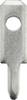 Languette 2.8 x 0.8 mm Vogt Verbindungstechnik 3780a08.61 180 ° non isolé métal 100 pc(s)