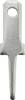 Languette 2.8 x 0.8 mm Vogt Verbindungstechnik 3775b08.68 180 ° non isolé métal 100 pc(s)