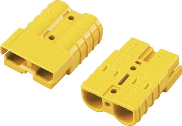 TRU COMPONENTS Connecteur de batterie à courant fort 50 A  jaune Contenu: 1 pc(s)