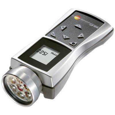testo Kit stroboscope portable LED Testo 477 Pour couples élevés, mesure les mouvements de rotation et de vibrations éta