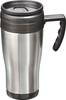 MATO interpräsent Gobelet isotherme acier inoxydable (brossé), noir 0.4 l 4180