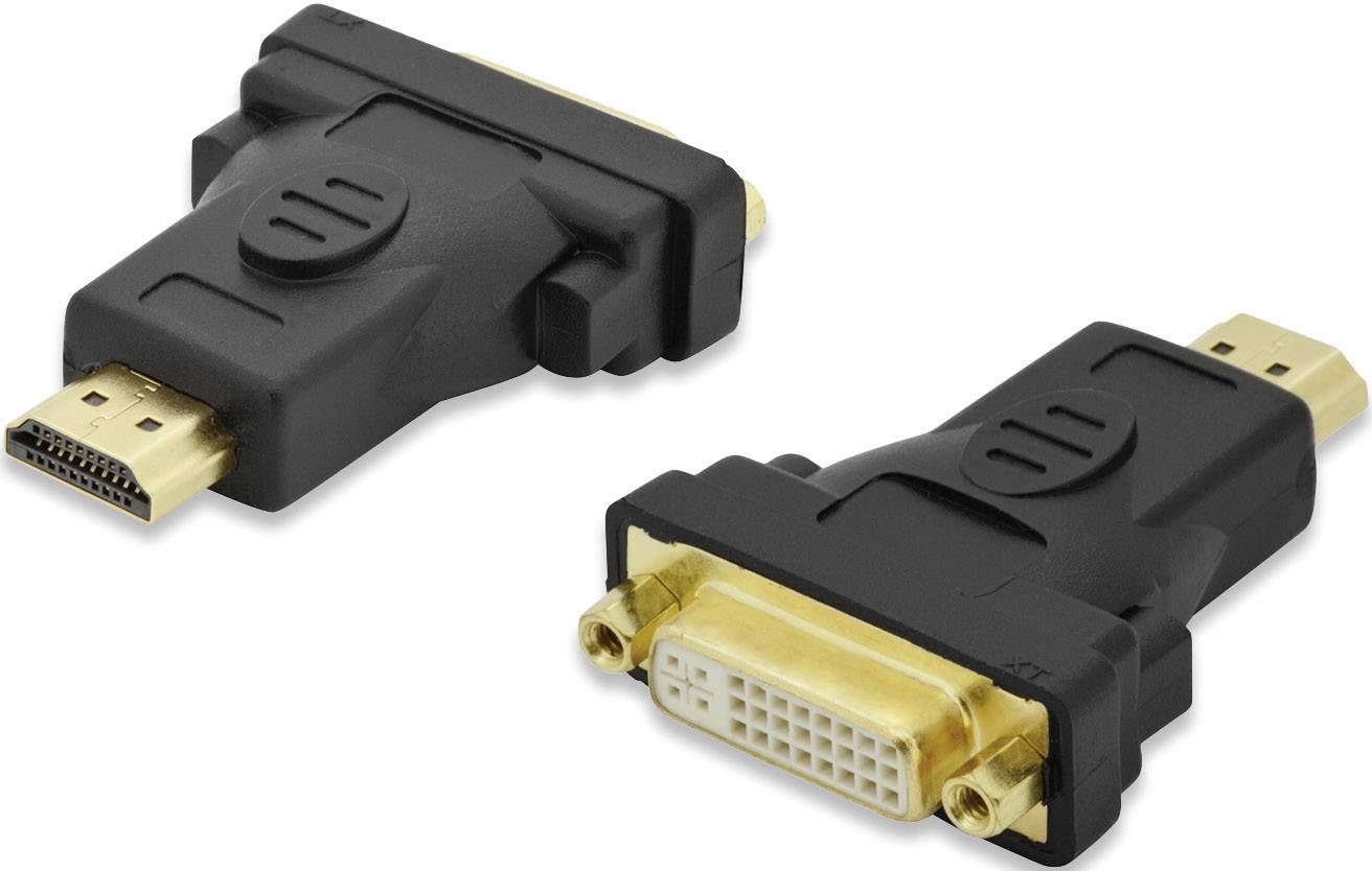 Adaptateur DVI, HDMI 84491 [1x HDMI mâle 1x DVI femelle 24+5