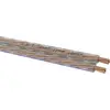 Oehlbach 1051 Câble haut-parleur 2 x 2.5 mm² + 2 x 2.5 mm² blanc Marchandise vendue au mètre
