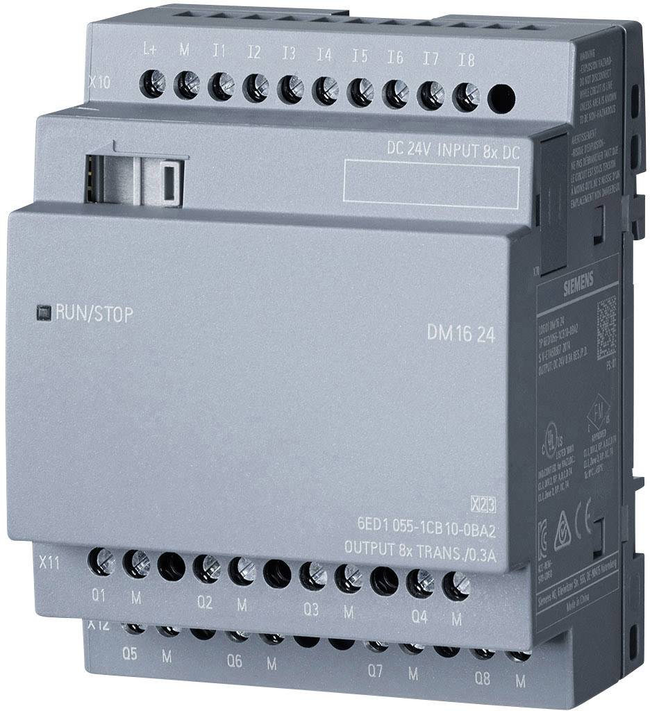 API - Module d'extension Siemens LOGO! DM16 24 0BA2 24 V/DC