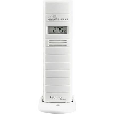 Capteur de température numérique de 'technoline' affiche 27,5 °C.