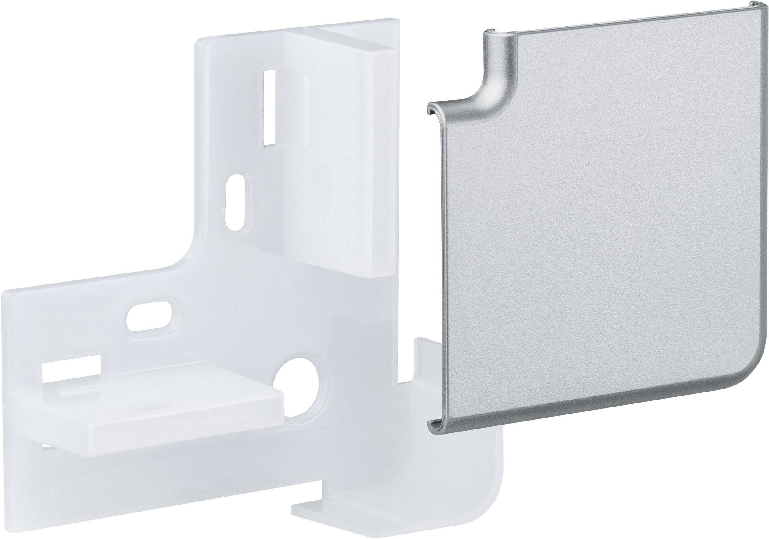 Paulmann 70453 Duo Raccord de profilé plastique (l x H x P) 6 x 6 x 2 cm 2 pc(s)