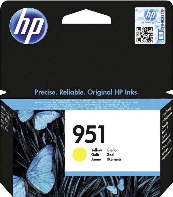 HP  951  Encre    d'origine  jaune  CN052AE  Encre